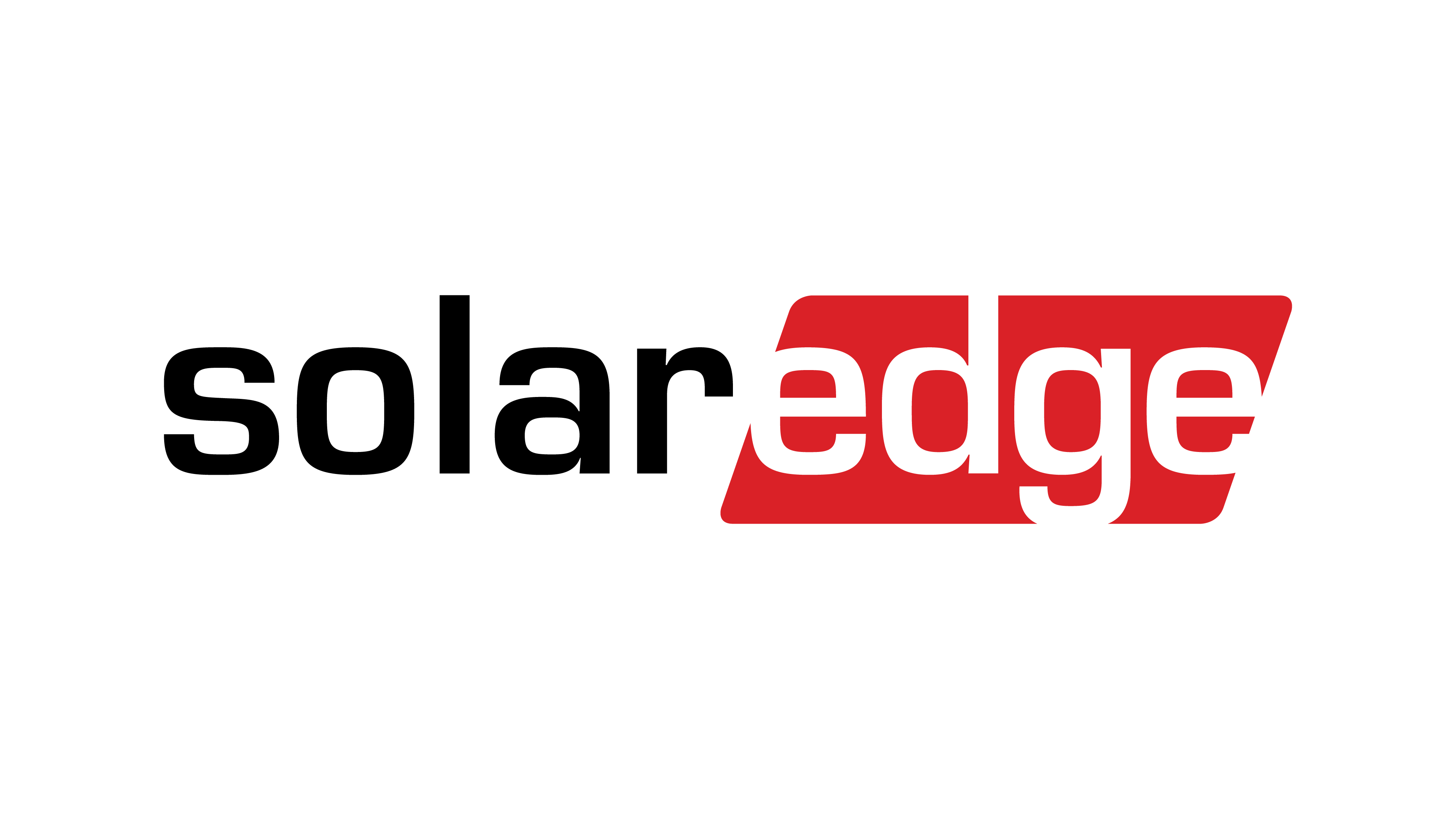 SolarEdge Logo Black Red-1