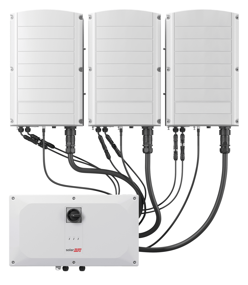 Three phase commercial inverter with synergy technology up to 120K_Front_NAM